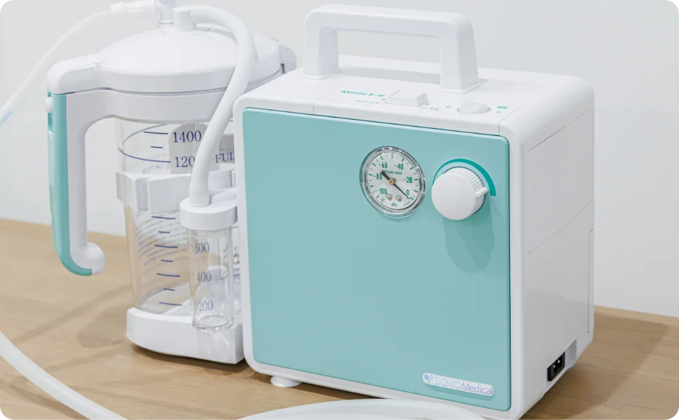 吸引圧を調整できる医療用吸引器